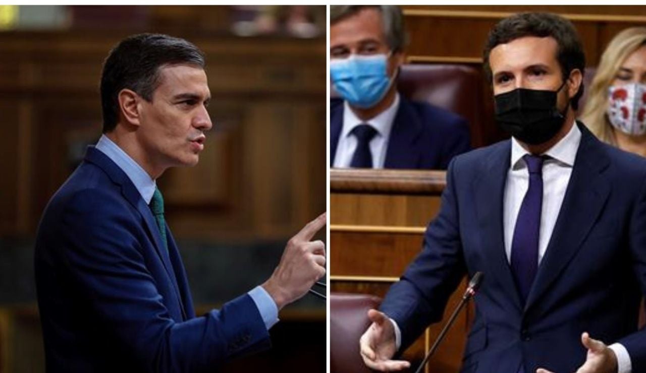 Pedro Sánchez y Pablo Casado Pedro Sánchez y Pablo Casado