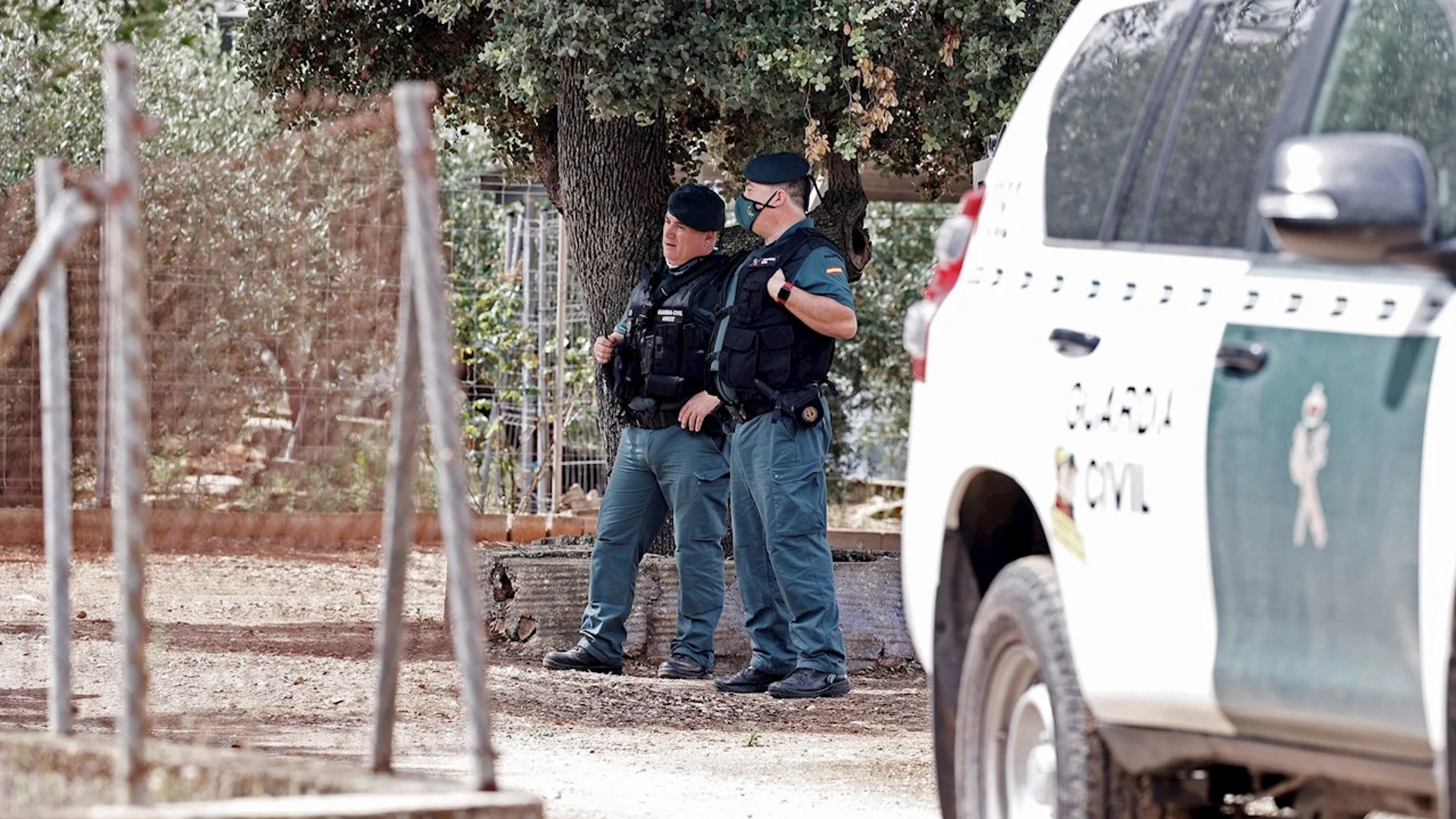 Imagen de archivo de una pareja de la Guardia Civil