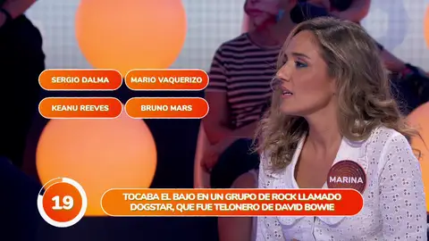 Bruno Mars empaña la gran jugada en solitario de Marina Monzón en ‘Una de Cuatro’ Bruno Mars empaña la gran jugada en solitario de Marina Monzón en ‘Una de Cuatro’