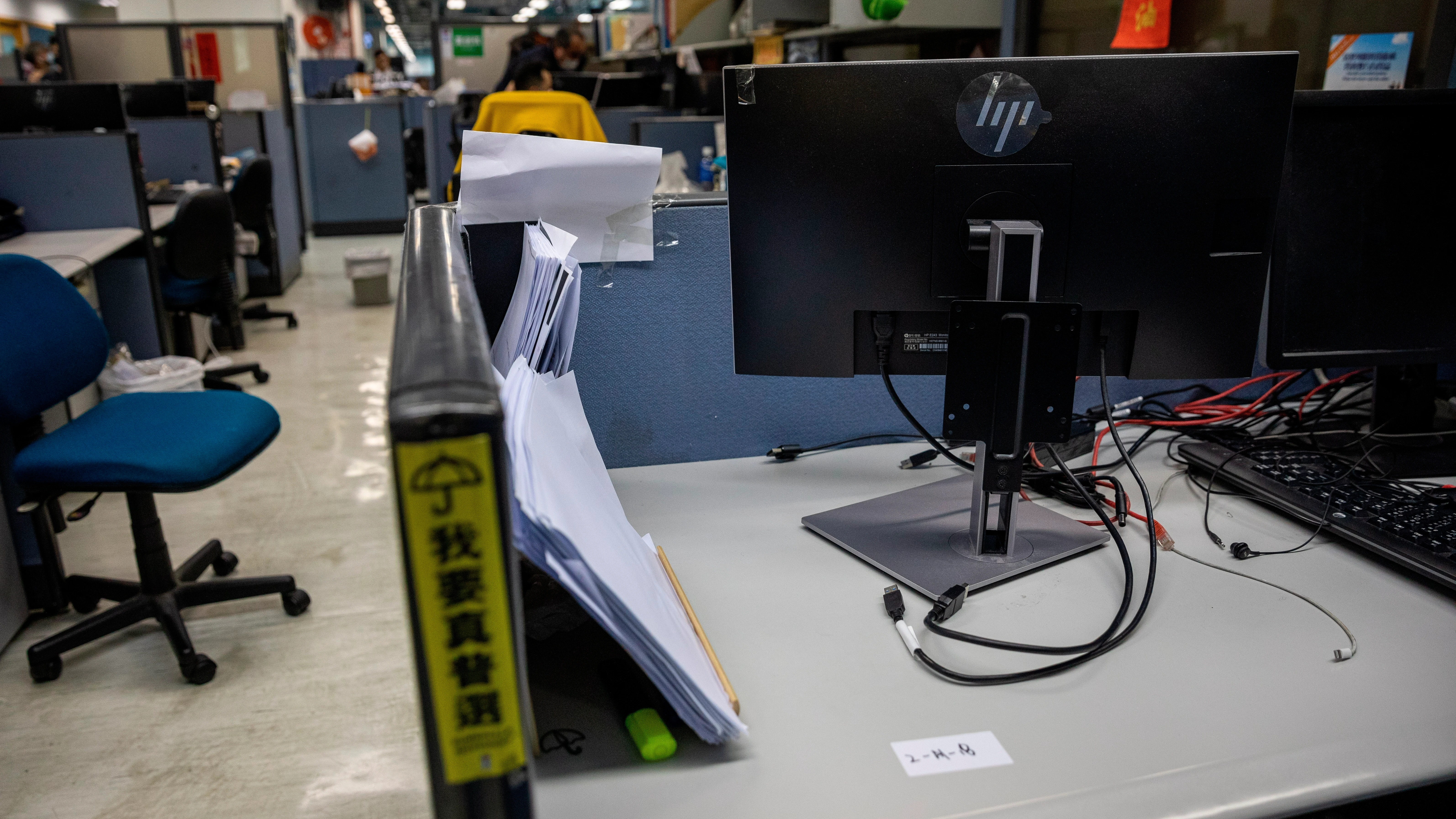Detenidos 5 periodistas en Hong Kong Detenidos 5 periodistas en Hong Kong