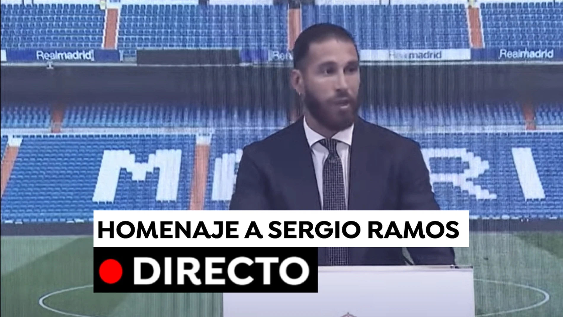 Sergio Ramos, en directo: Rueda de prensa y despedida del Real Madrid