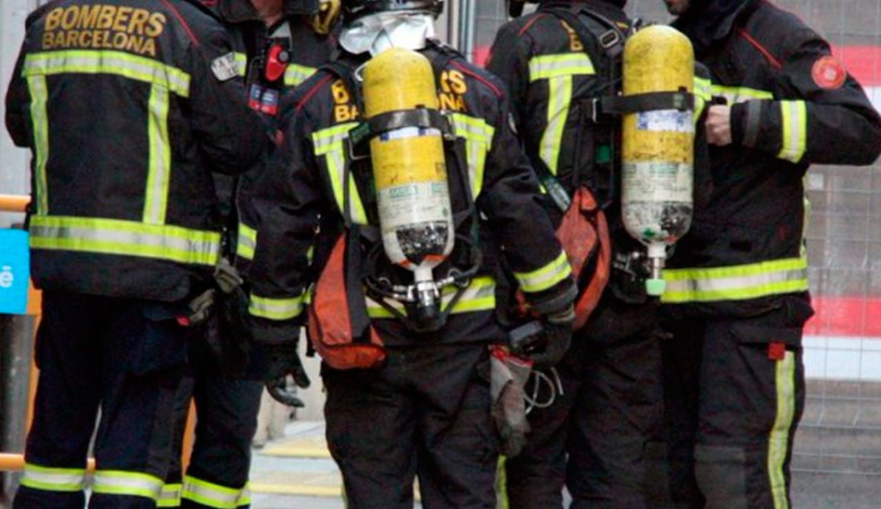 Bomberos en Barcelona (archivo) Bomberos en Barcelona (archivo)