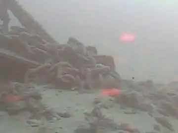 Así son las imágenes que envía el sonar del mar, similares a la que obtiene el buque 'Ángeles Alvariño' Así son las imágenes que envía el sonar del mar, similares a la que obtiene el buque 'Ángeles Alvariño'