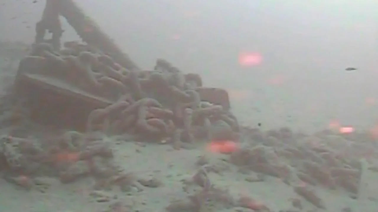 Así son las imágenes que envía el sonar del mar, similares a la que obtiene el buque 'Ángeles Alvariño' Así son las imágenes que envía el sonar del mar, similares a la que obtiene el buque 'Ángeles Alvariño'