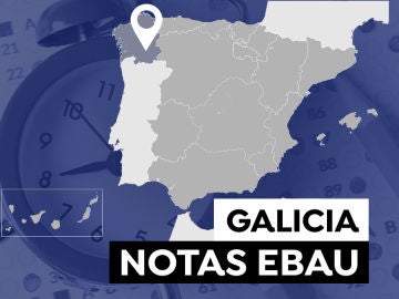 Notas Evau Galicia 2021: Consultar los resultados de selectividad