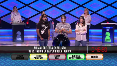 La tortuga mediterránea ayuda a los ‘Libérrimos’ a remontar en la fase inicial de ‘¡Boom!’ La tortuga mediterránea ayuda a los ‘Libérrimos’ a remontar en la fase inicial de ‘¡Boom!’