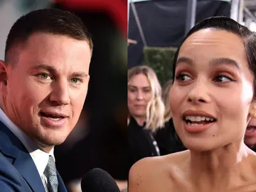 Channing Tatum y Zoe Kravitz Channing Tatum y Zoe Kravitz