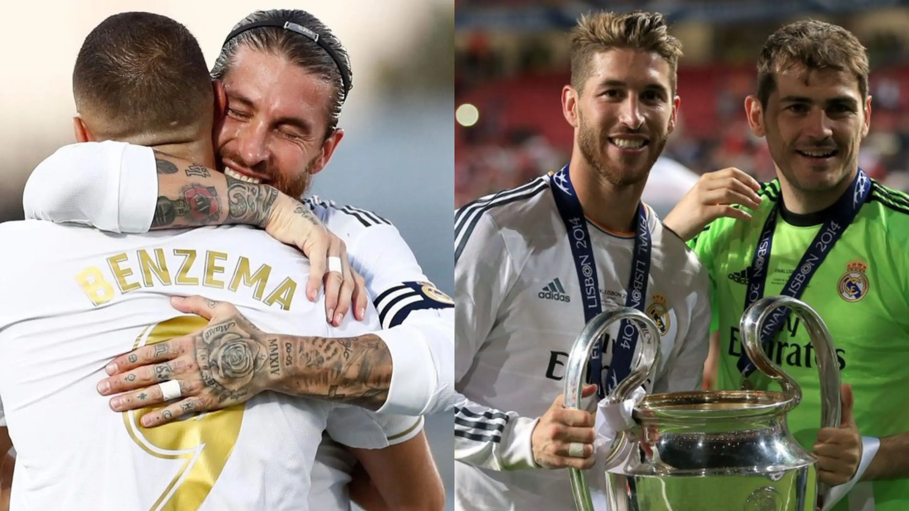 Los futbolistas del Real Madrid y el mundo del fútbol despiden a Sergio Ramos: "El mejor defensa de la historia" Los futbolistas del Real Madrid y el mundo del fútbol despiden a Sergio Ramos: "El mejor defensa de la historia"