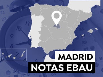 Notas Evau Madrid 2021: Consultar el resultado de la selectividad