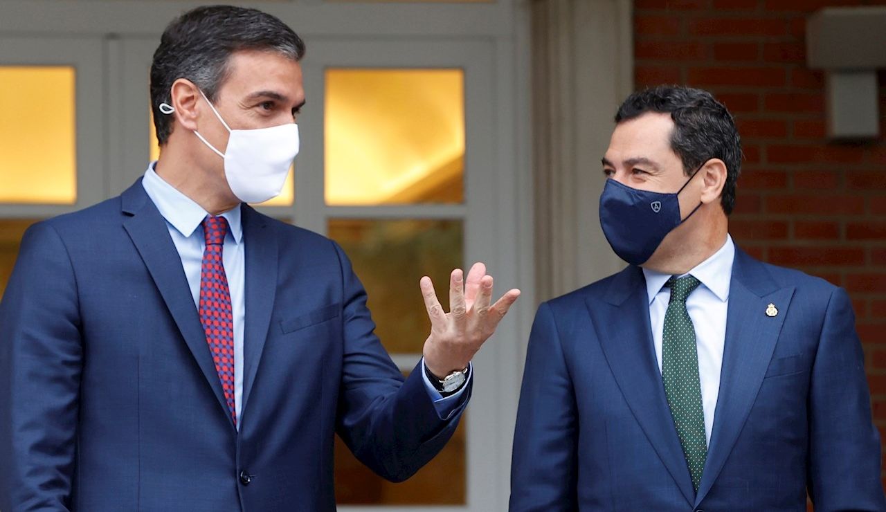 Pedro Sánchez y Juanma Moreno Pedro Sánchez y Juanma Moreno
