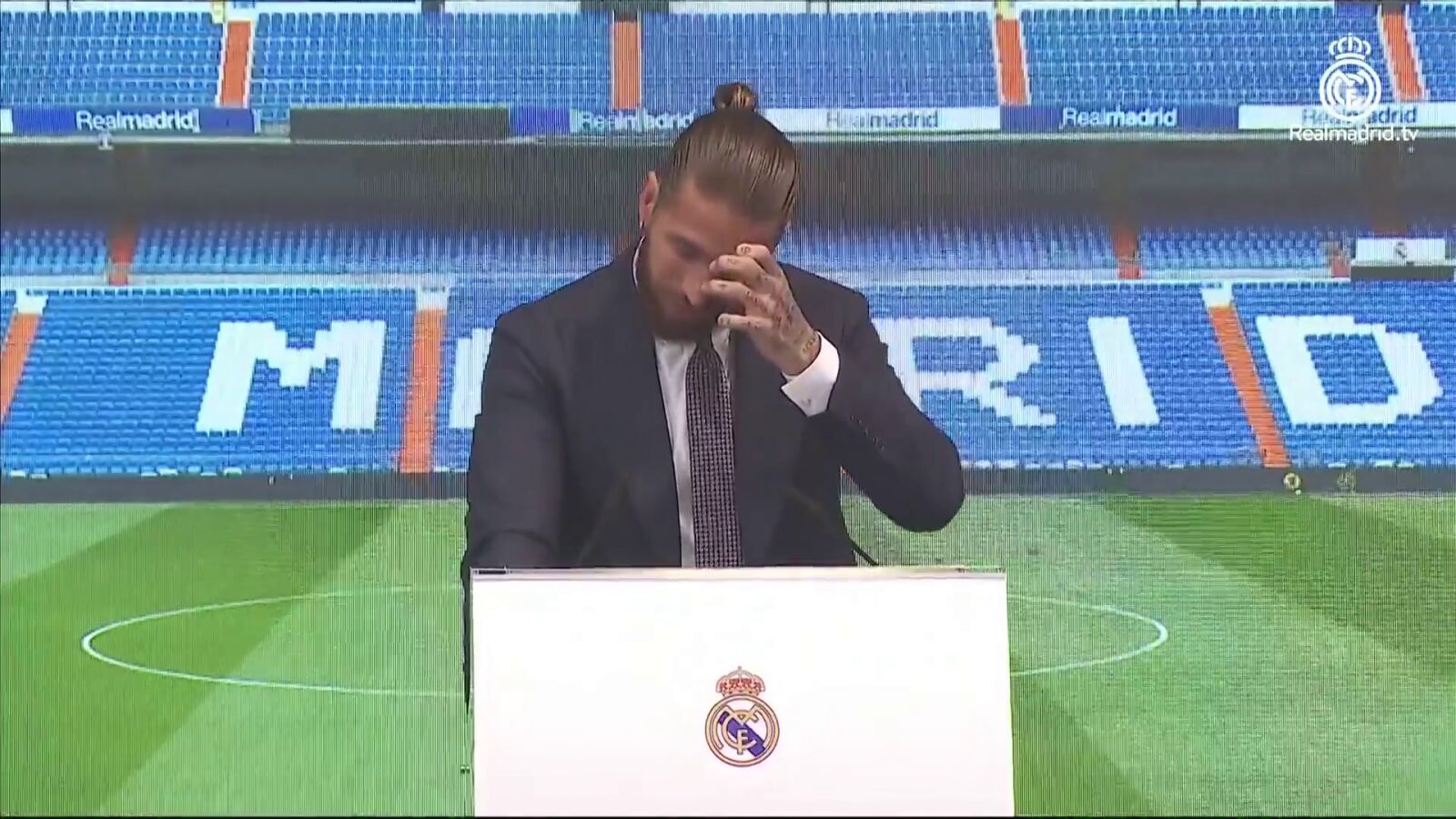 Sergio Ramos dice adiós al Real Madrid entre lágrimas: 