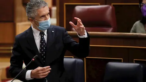 El ministro de Interior, Fernando Grande-Marlaska El ministro de Interior, Fernando Grande-Marlaska