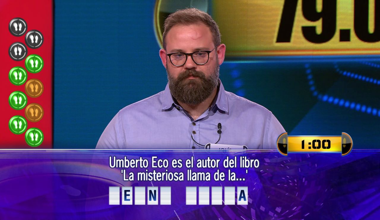 ¿Estrenará su marcador? Jolís juega por 79.001 euros el Duelo Final de ‘¡Ahora caigo!’ ¿Estrenará su marcador? Jolís juega por 79.001 euros el Duelo Final de ‘¡Ahora caigo!’