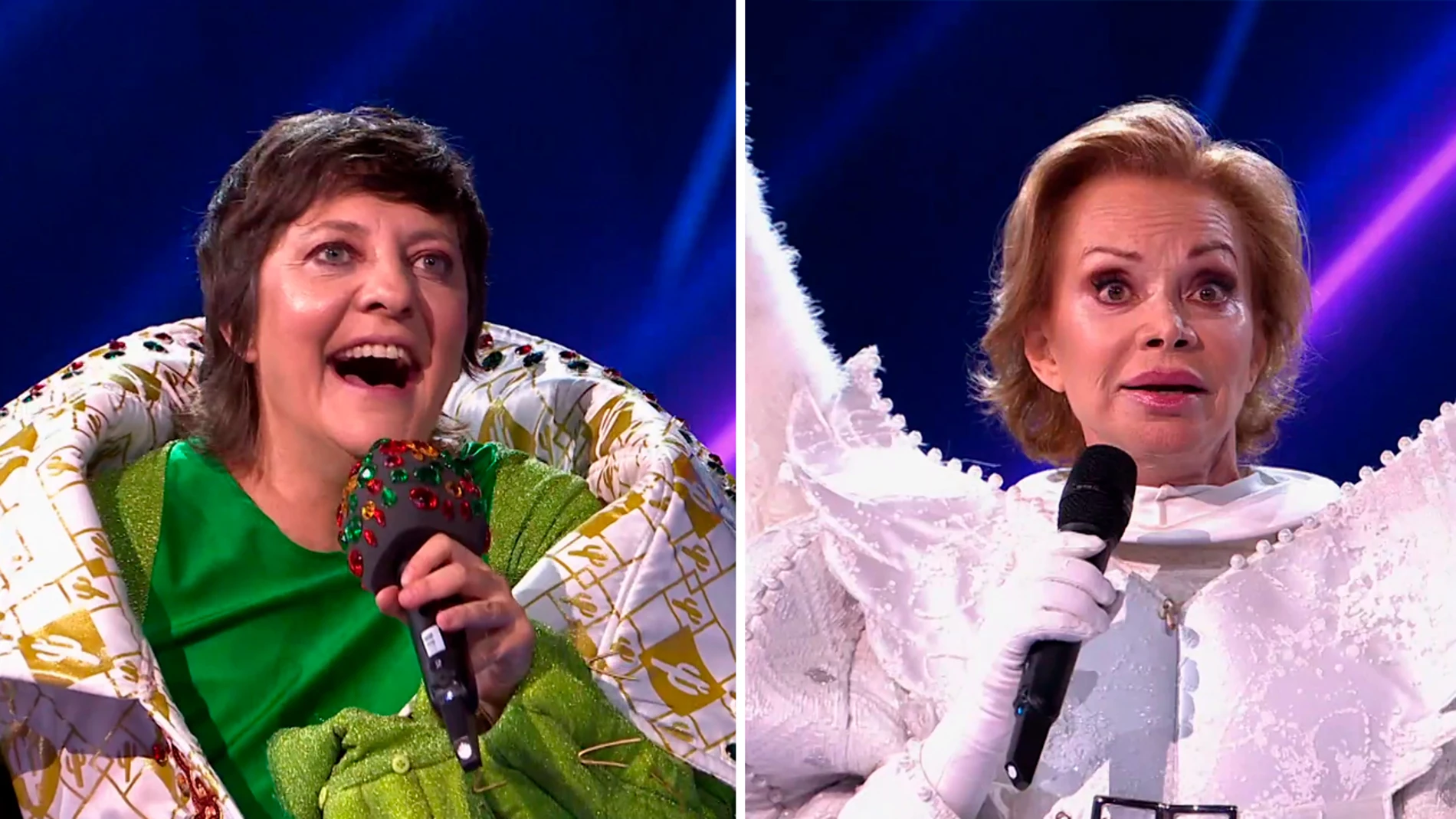 ¡Paloma San Basilio y Eva Hache en ‘Mask Singer’! Así ha sido el doble desenmascaramiento
