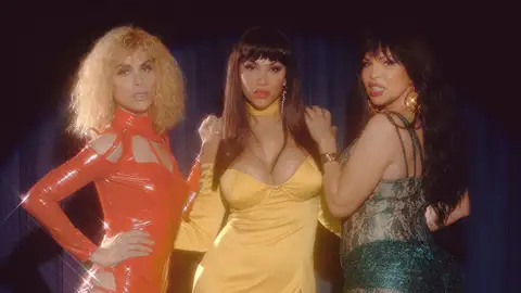 Jedet, Daniela Santiago e Isabel Torres, protagonistas de Veneno Jedet, Daniela Santiago e Isabel Torres, protagonistas de Veneno