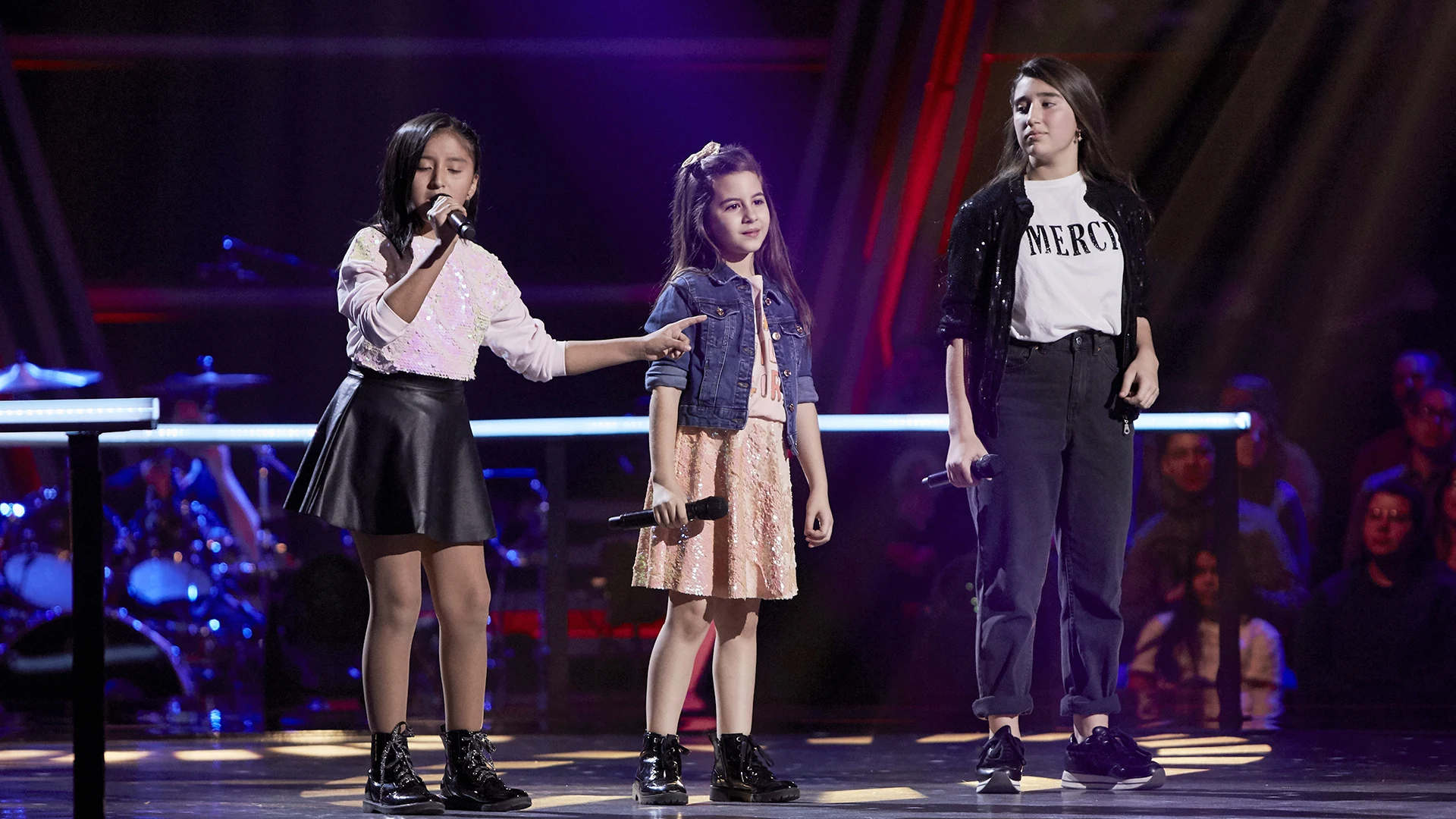 Samantha, Nazaret y Lola cantan 'Arráncame' en las Batallas de 'La Voz Kids' 'La Voz Kids'