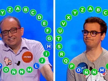 Pablo se arrepiente y Javier recurre al humor en un rosco marcado por la diferencia de segundos Pablo se arrepiente y Javier recurre al humor en un rosco marcado por la diferencia de segundos