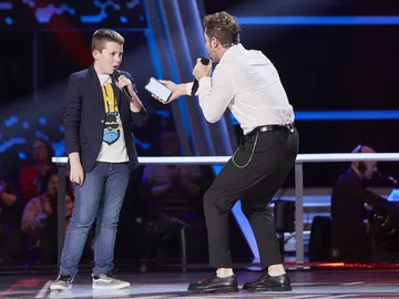 David Bisbal canta ‘Mucho más allá’ con Santiago Padilla en las Batallas de ‘La Voz Kids’ David Bisbal canta ‘Mucho más allá’ con Santiago Padilla en las Batallas de ‘La Voz Kids’