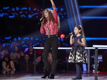 Rosario Flores canta 'No dudaría' con Alison Fernández en las Batallas de 'La Voz Kids' Rosario Flores canta 'No dudaría' con Alison Fernández en las Batallas de 'La Voz Kids'