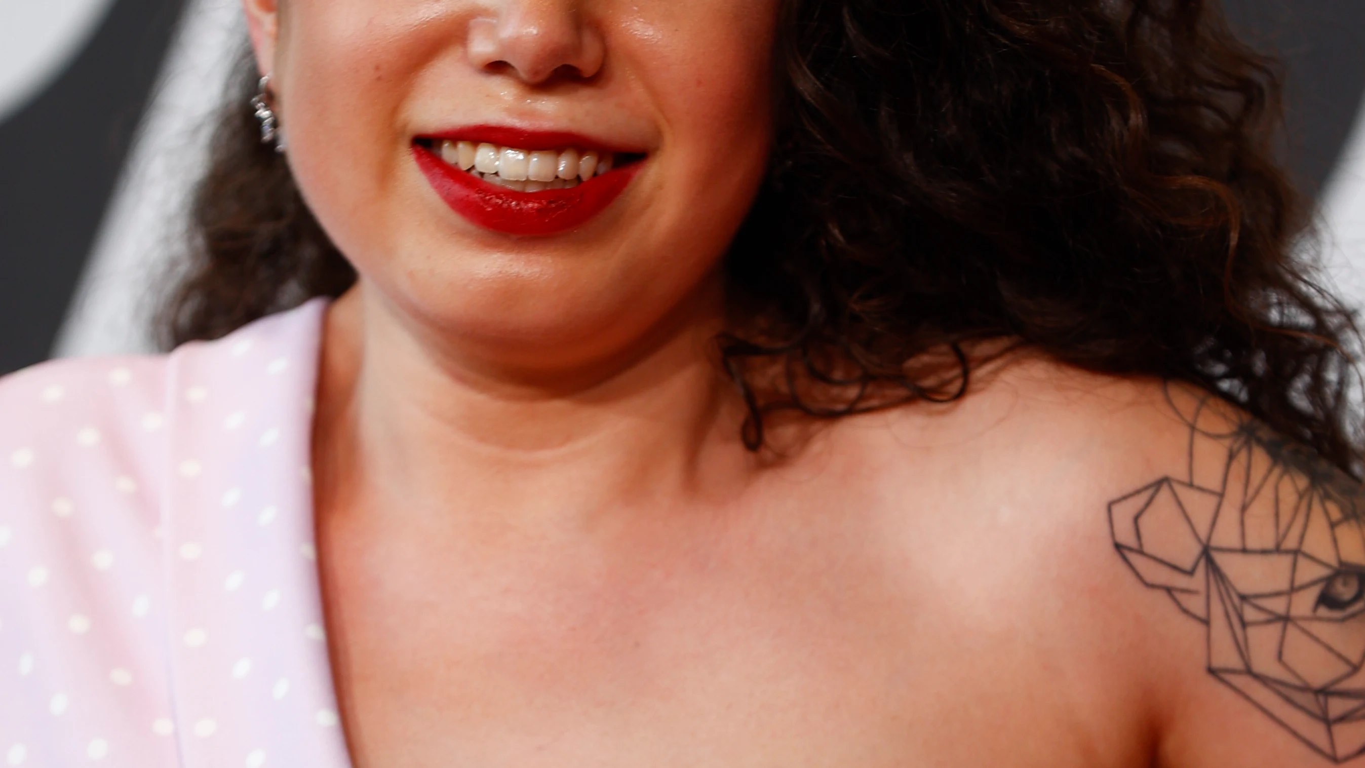 Carla Vigo Ortiz en su primer photocall