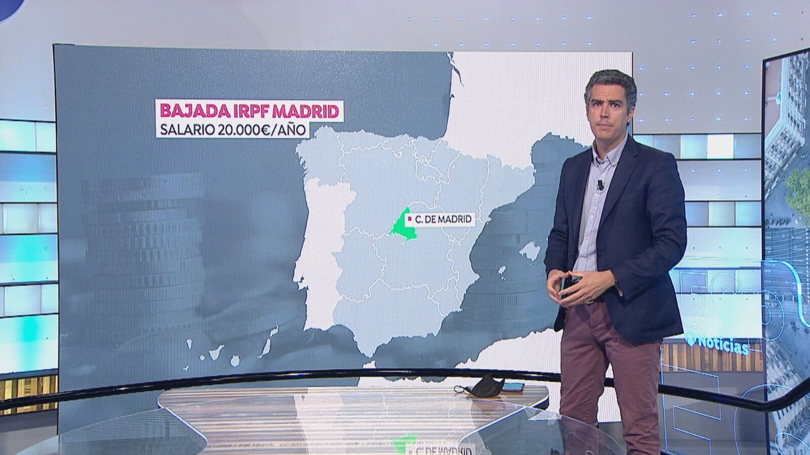 ¿Cuántos impuestos pagarán los madrileños con la bajada del IRPF?