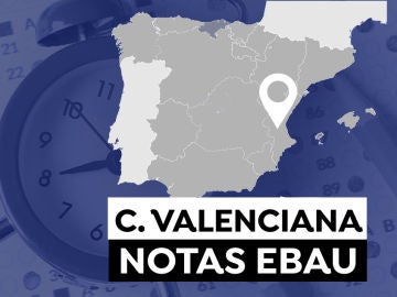 Notas Evau Comunidad Valenciana 2021: Consultar los resultados de selectividad en Castellón Valencia y Alicante