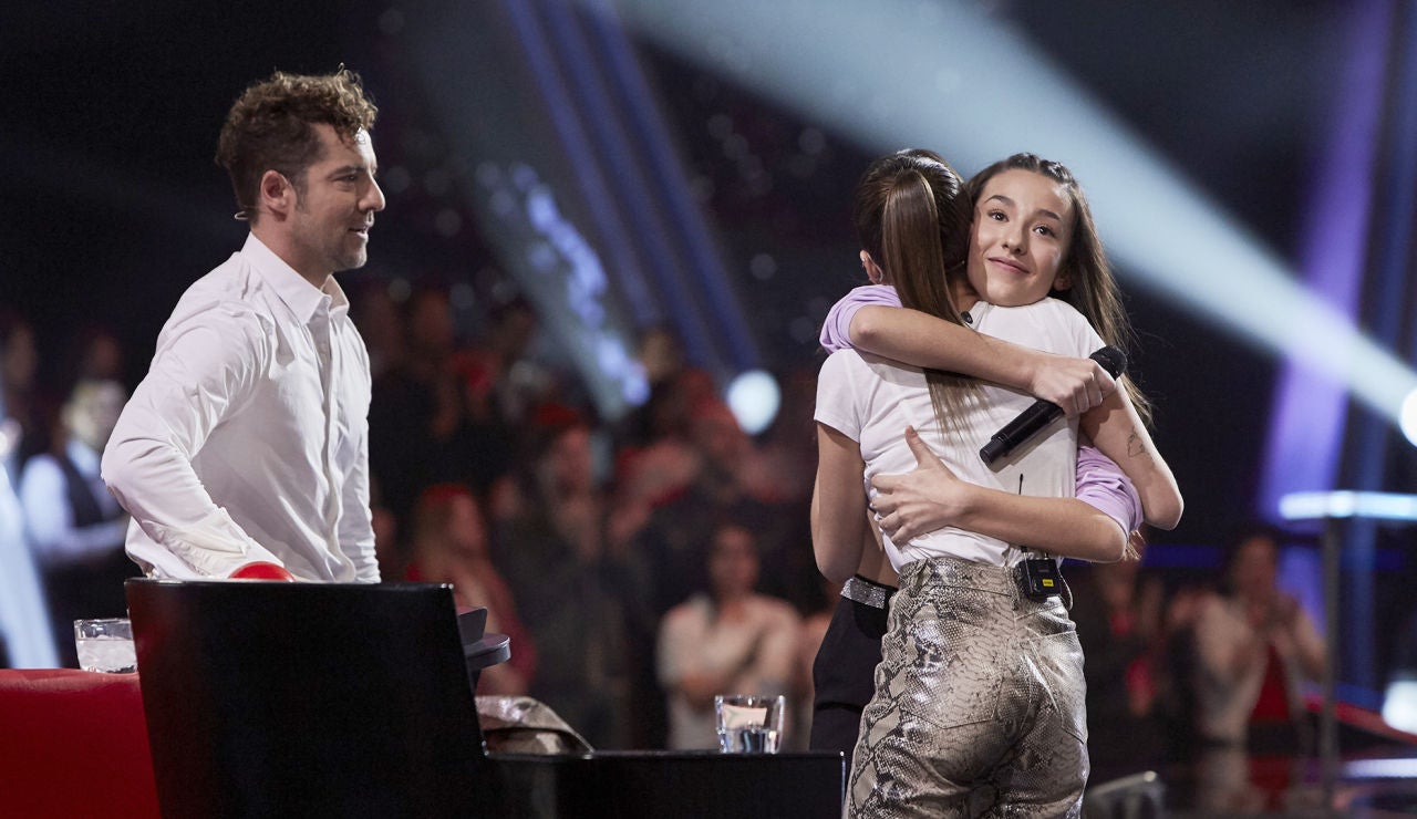 David Bisbal escoge a Georgia Izquierdo en las Batallas de &lsquo;La Voz Kids&rsquo;