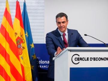 Pedro Sánchez en el Círculo de Economía