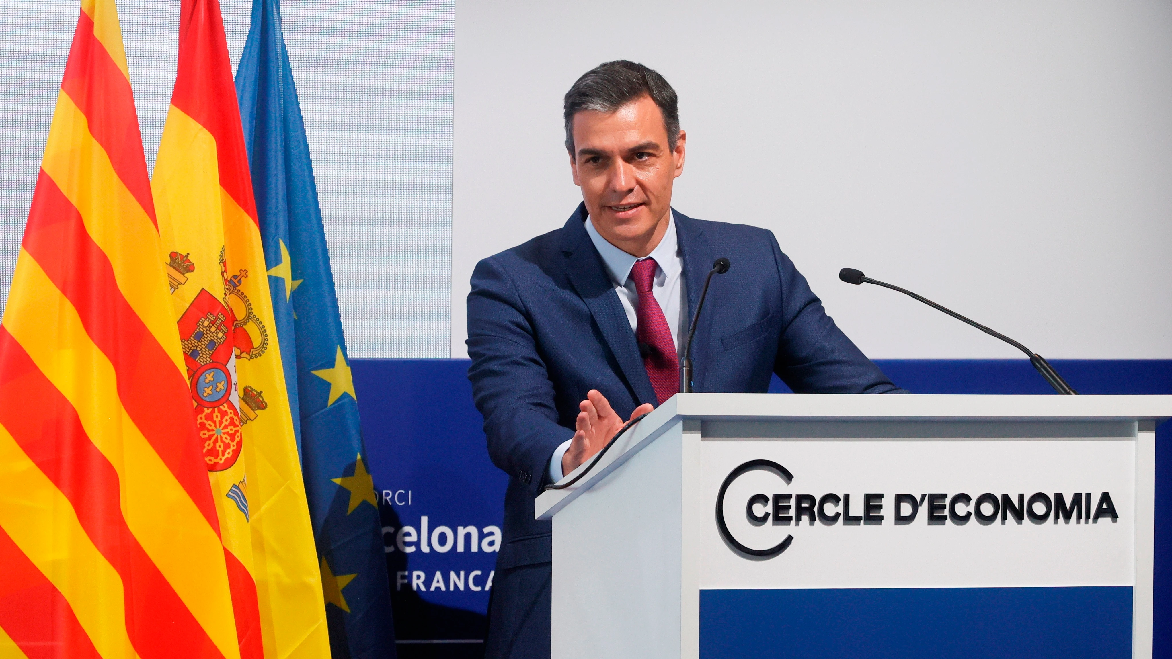 Pedro S&aacute;nchez en el C&iacute;rculo de Econom&iacute;a