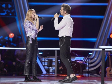 David Bisbal canta ‘Abriré la puerta’ con Lucía Casani en las Batallas de ‘La Voz Kids’