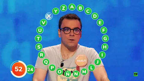 ¡Pablo, a una palabra del bote! Muy pronto en 'Pasapalabra' ¡Pablo, a una palabra del bote! Muy pronto en 'Pasapalabra'