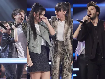 Gran debut de asesores de ‘La Voz Kids’ en una primera noche de Batallas con más emoción que nunca Gran debut de asesores de ‘La Voz Kids’ en una primera noche de Batallas con más emoción que nunca