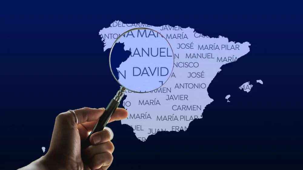 Los nombres m&aacute;s elegidos en Espa&ntilde;a