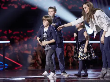Rosario Flores elige a Jesús Montero en las Batallas de ‘La Voz Kids’ Rosario Flores elige a Jesús Montero en las Batallas de ‘La Voz Kids’