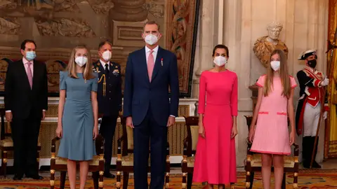 La Familia Real al completo La Familia Real al completo