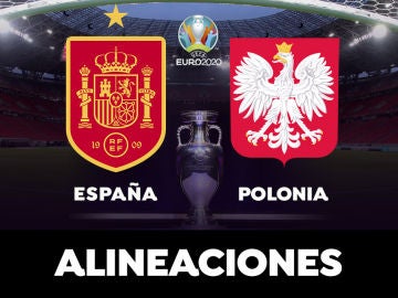 Alineación de España contra Polonia en el partido de hoy de la Eurocopa 2021