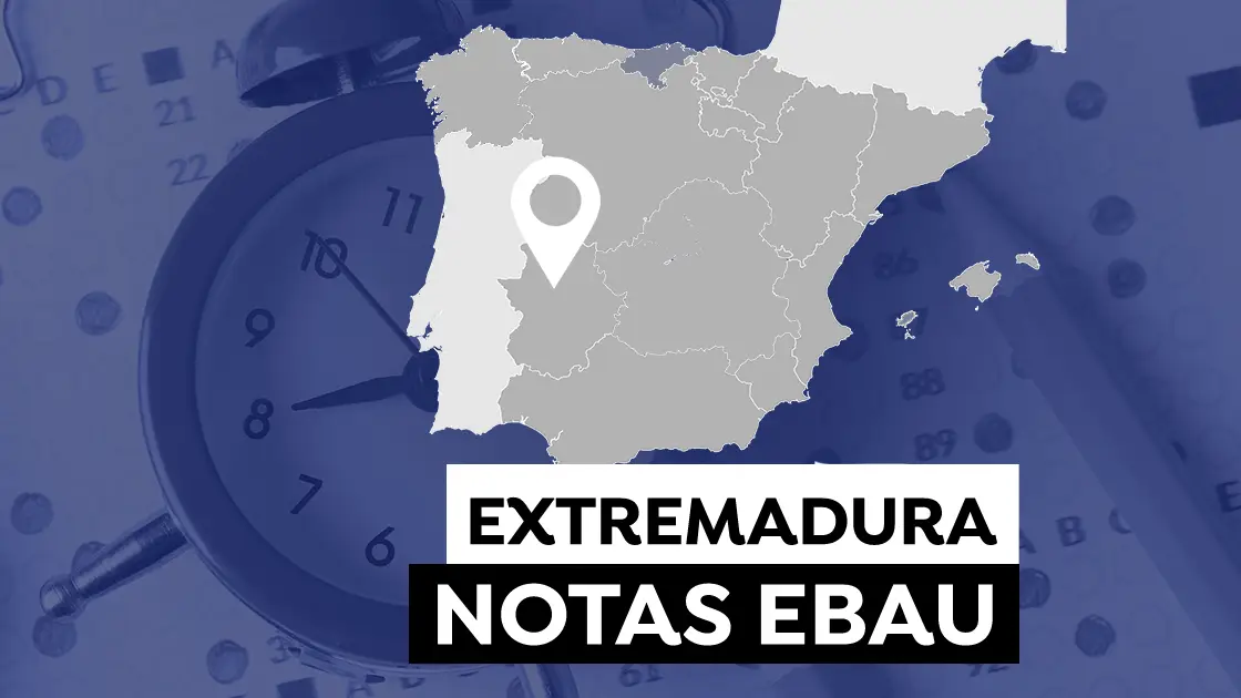 Notas Evau Extremadura 2021: Consultar los resultados de selectividad