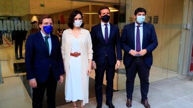 Toma de posesión de Isabel Díaz Ayuso como presidenta de la Comunidad de Madrid, streaming en directo