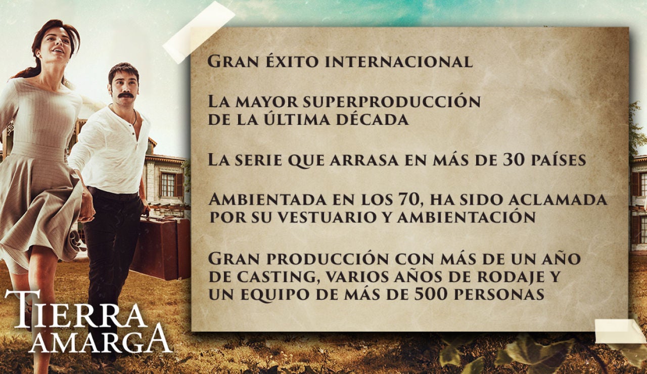 La nueva superproducción turca ‘Tierra Amarga’ llega a Antena 3