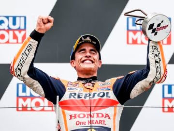Marc Márquez gana el GP de Alemania y consigue su primera victoria en Moto GP 19 meses después