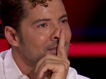 David Bisbal, emocionado en las Batallas de 'La Voz Kids'