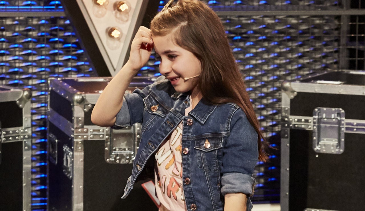 Nazaret Moreno en las Batallas de 'La Voz Kids' Nazaret Moreno en las Batallas de 'La Voz Kids'