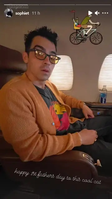 Sophie Turner felicita a Joe Jonas por el Día del padre Sophie Turner felicita a Joe Jonas por el Día del padre