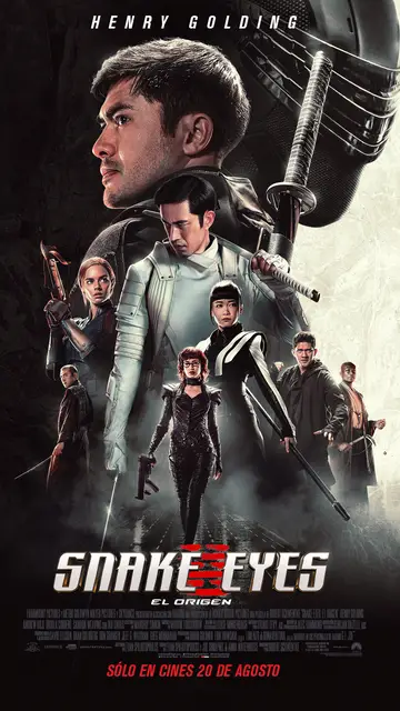 Póster de 'Snake Eyes: El origen' Póster de 'Snake Eyes: El origen'