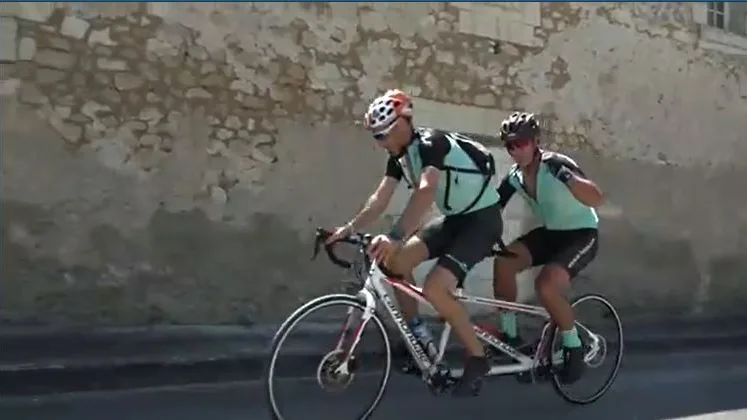 Jaime Lafita recorre casi 1.000 km para luchar contra la ELA Jaime Lafita recorre casi 1.000 km para luchar contra la ELA