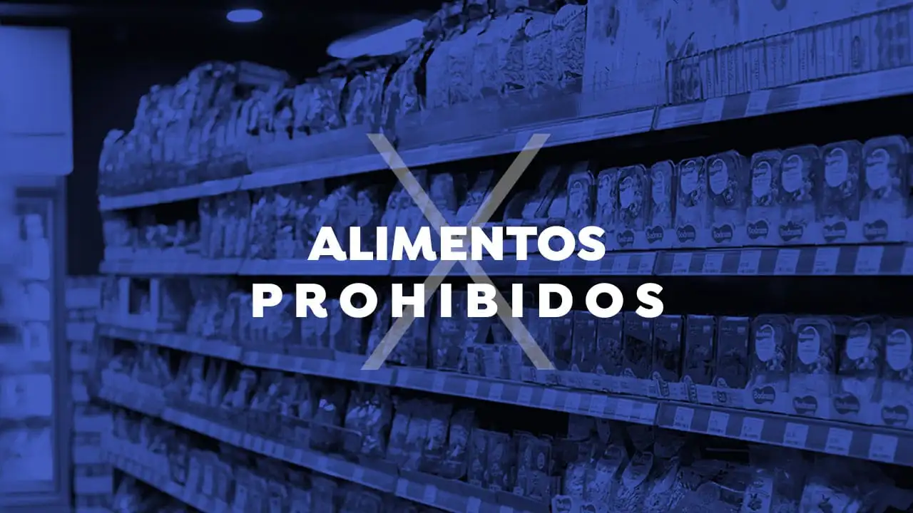 Alimentos prohibidos