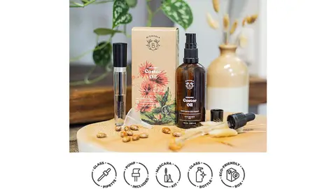 ACEITE DE RICINO ORGÁNICO | 100% Puro, Natural y Prensado en Frío ACEITE DE RICINO ORGÁNICO | 100% Puro, Natural y Prensado en Frío