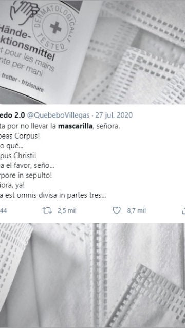 Los mejores tuits sobre mascarillas de toda la pandemia