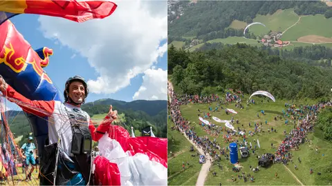 La Red Bull X-Alps, la carrera de parapente más dura del mundo que se ha celebrado en los Alpes La Red Bull X-Alps, la carrera de parapente más dura del mundo que se ha celebrado en los Alpes
