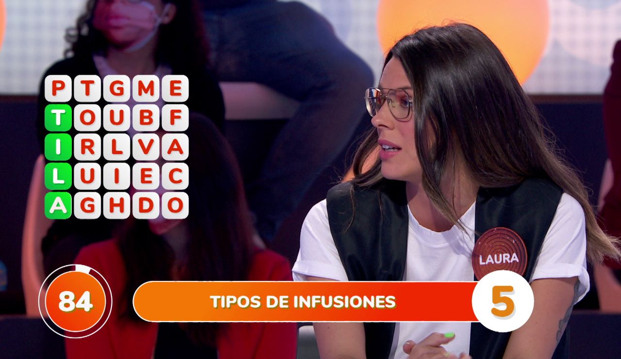 El equipo naranja se ‘ahoga’ con los tipos de infusiones en la ‘Sopa de Letras’ El equipo naranja se ‘ahoga’ con los tipos de infusiones en la ‘Sopa de Letras’